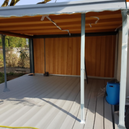 Créer une atmosphère méditerranéenne avec une pergola en fer forgé Saint-Sebastien-sur-Loire